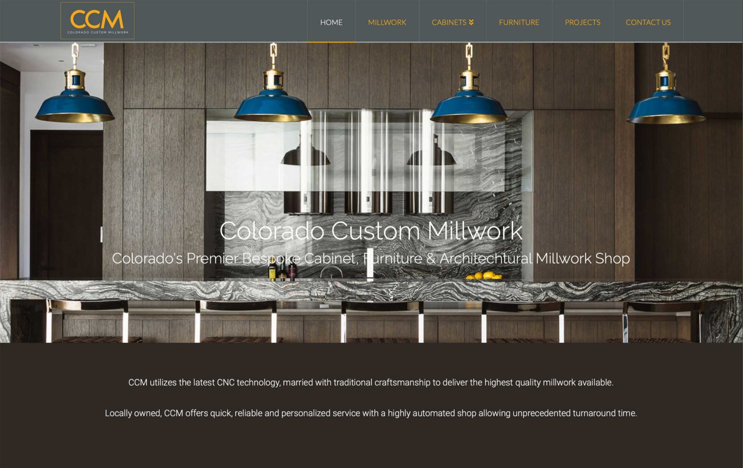 Colorado Custom Millwork Blend Web Marketing