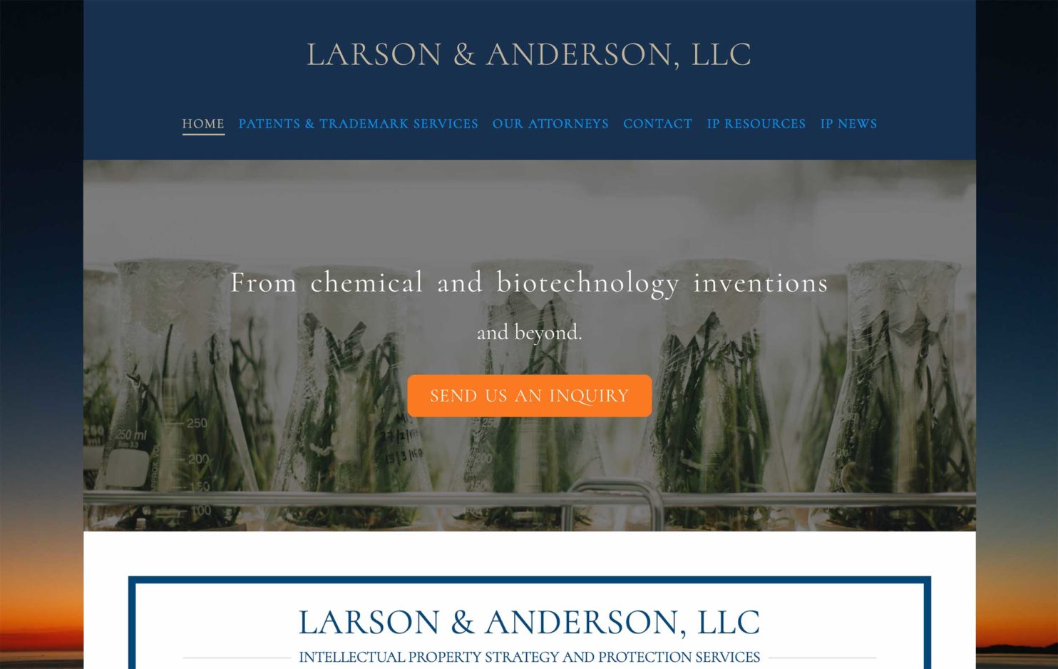 Larson and Anderson LLC Blend Web Marketing